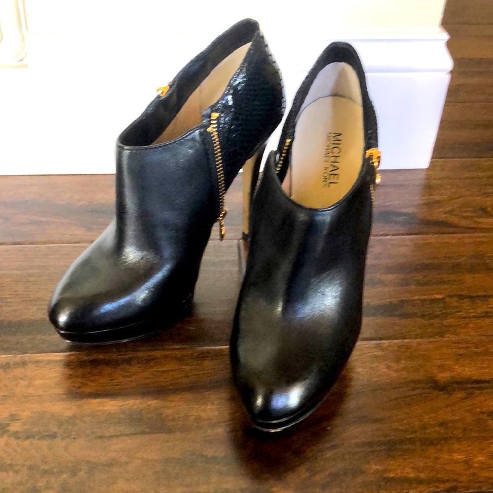 Michael Kors bootie heels
